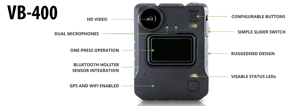 Introducing the VB-400 and VT-100 body-worn video cameras